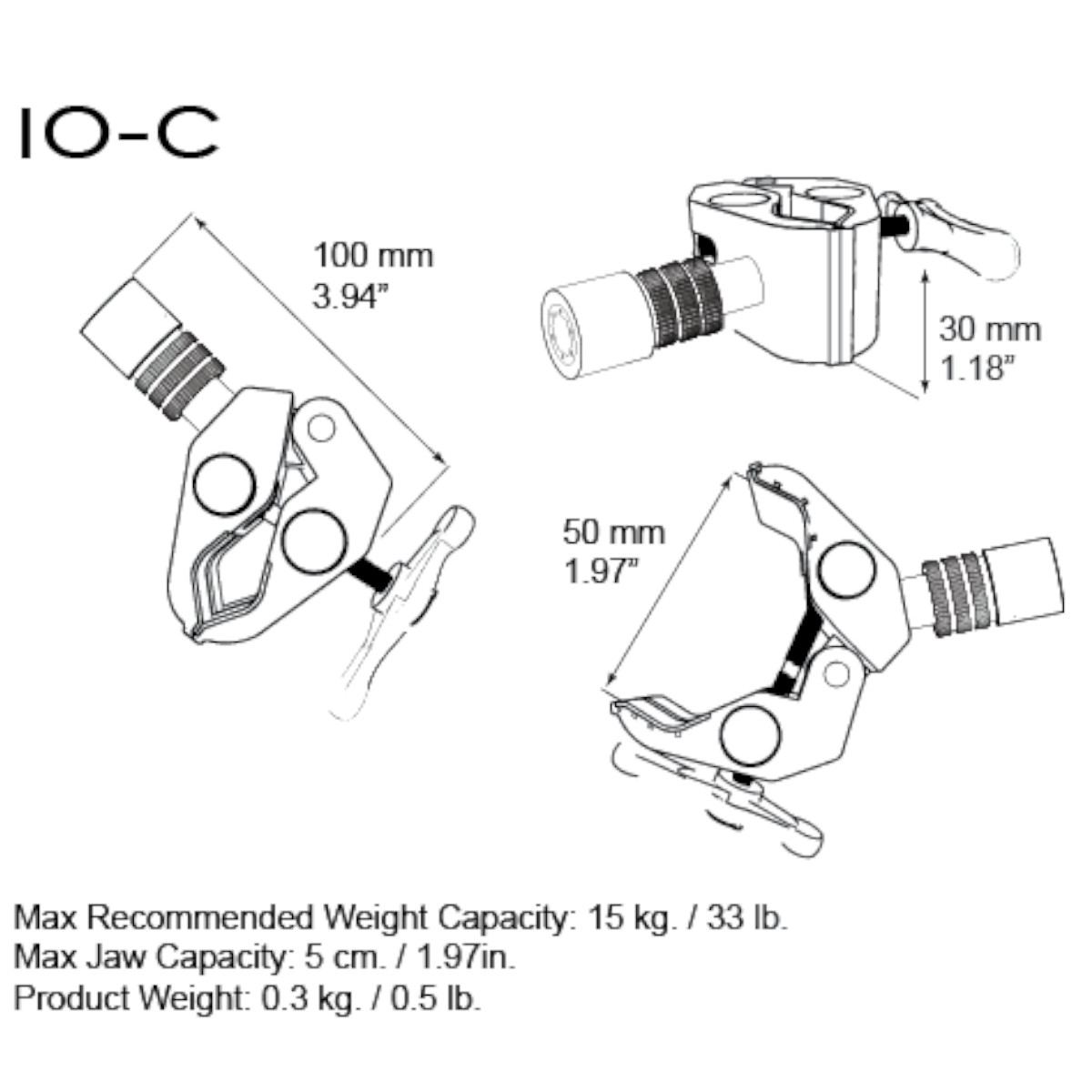 IO-C – IO-Equipped Clamp