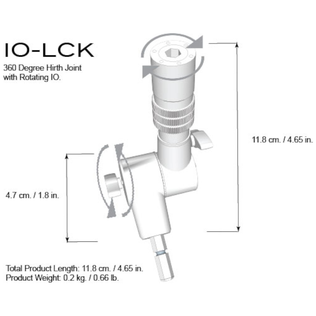 IO-LCK – IO-Equipped Locking Swivel