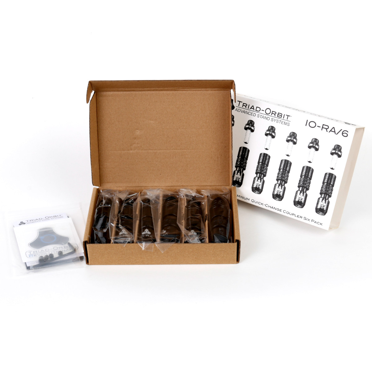 IO-RA/6 – IO Retrofit Quick-Change Coupler, Aluminum – 6-pack