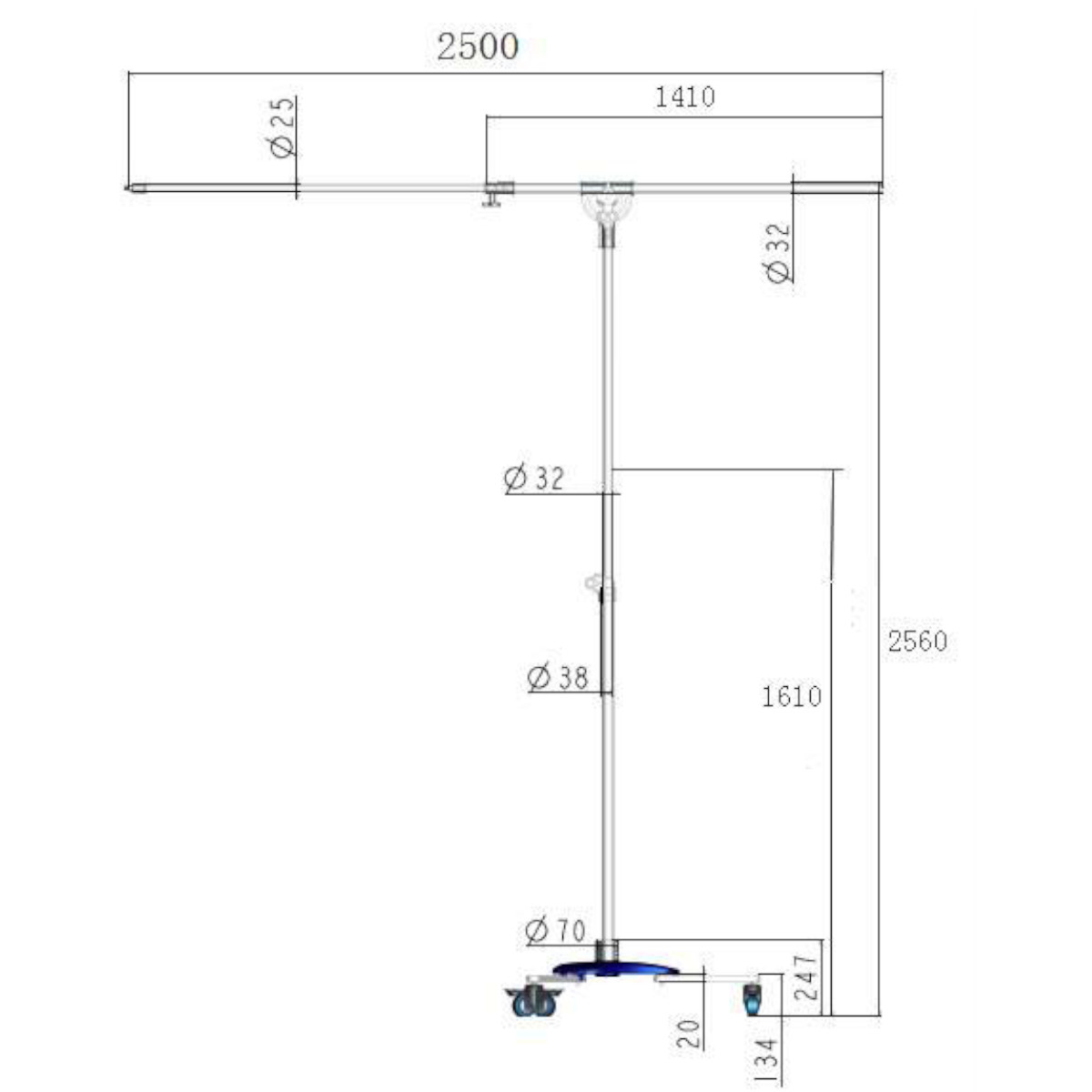 SB-1 – Starbird Super Boom Stand