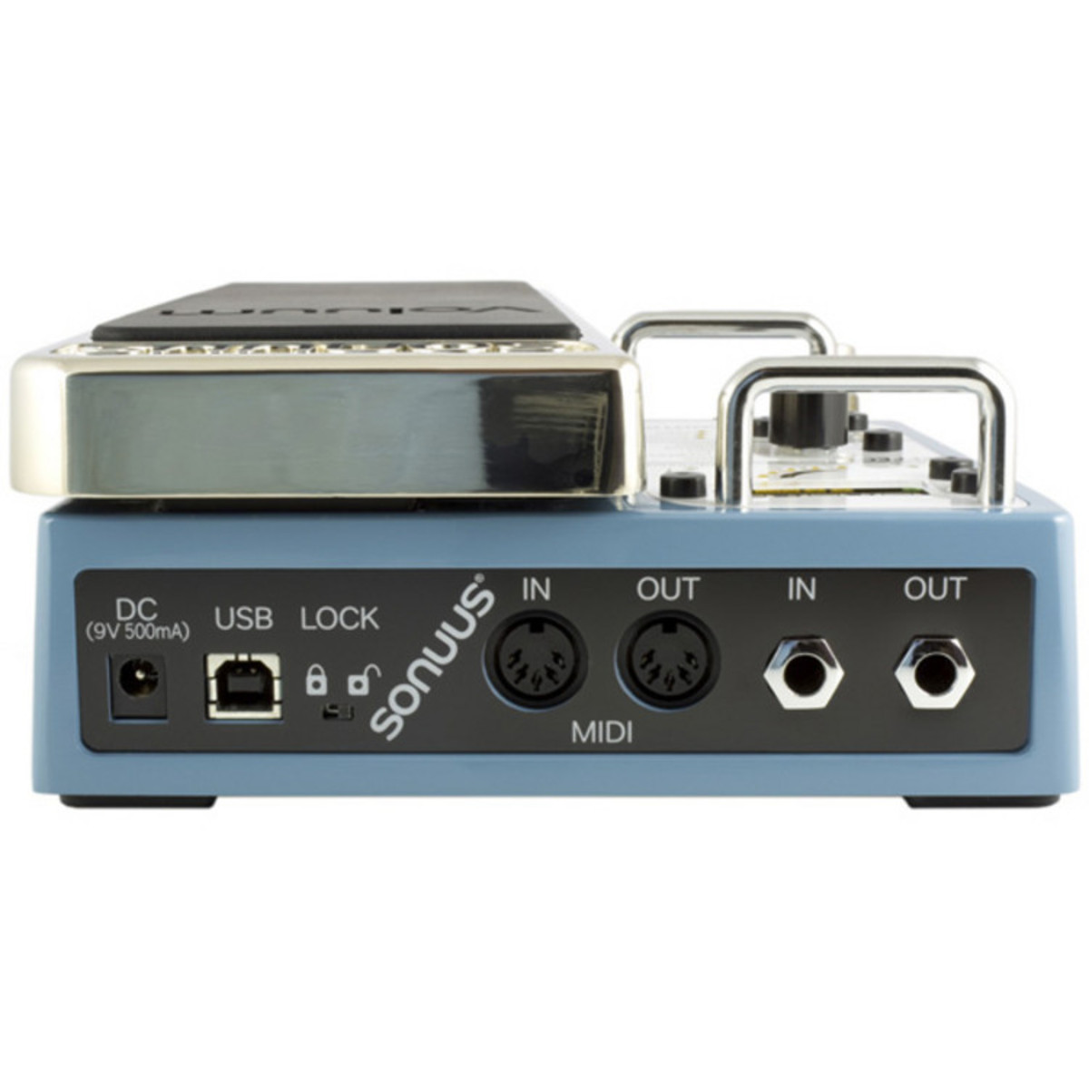 Voluum  —  Analog Volume FX and MIDI-USB Pedal for Guitar and Bass