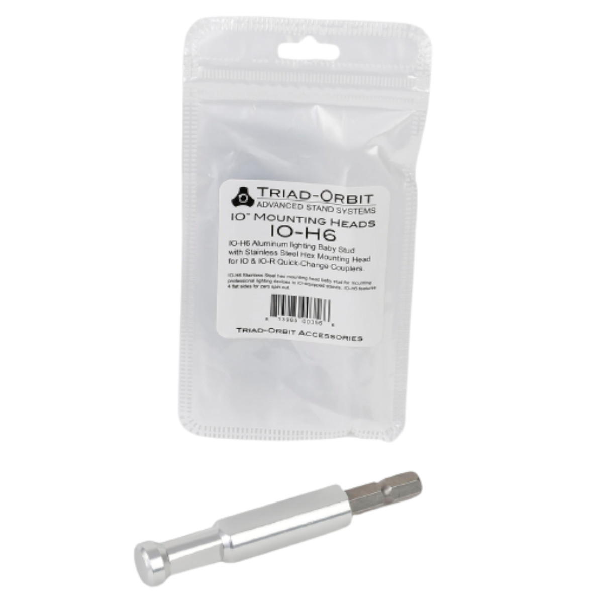 IO-H6 – IO Lighting Quick-Change Coupler Head, Steel